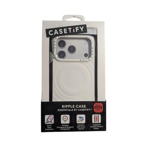 Cc7-P CASETiFY Ripple Case For Apple iPhone 17 Pro - White ⬇️